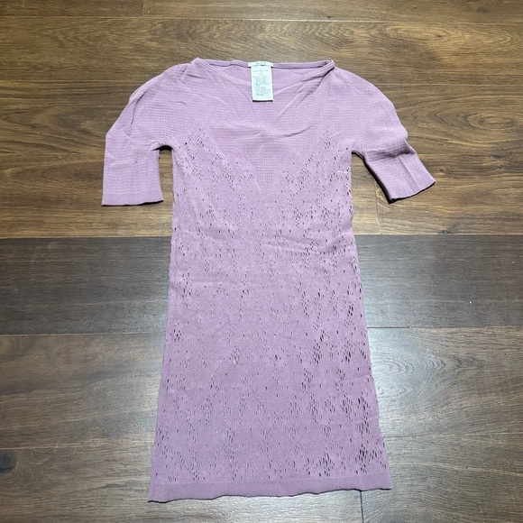Wolford Mauve T-Shirt Sz M - Picture 4 of 4